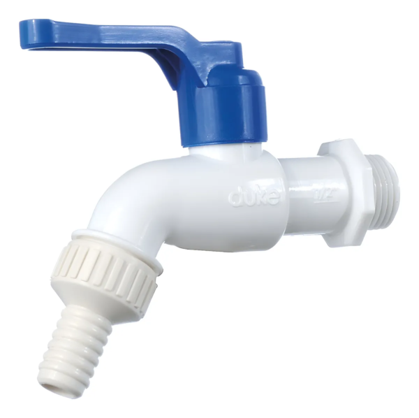 GRIFO PVC BLANCO 1/2" - 3/4"