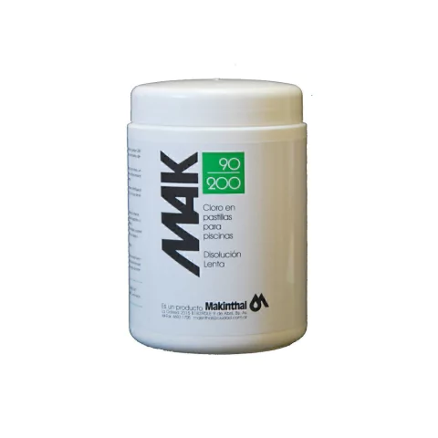 MAK Cloro en pastillas disolucion lenta (1kg)