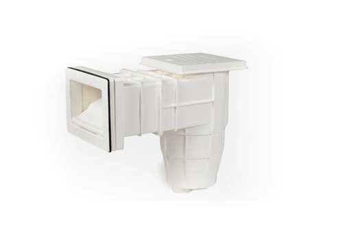 SKIMMER BOCA CHICA 20CM P/FIBRA DE VIDRIO 40MM2T